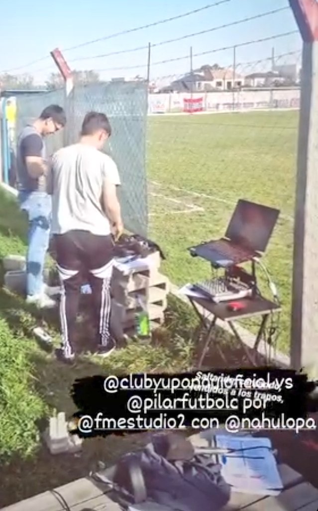 CristinoPato's tweet photo. Fin de semana de transmisiones deportivas en @fmestudio2 
- Defensa / Boca 
- Yupanqui / Real Pilar
- San Lorenzo / Racing
- River / Arsenal 
Además todos los JJBB desde Mardel. https://t.co/YMakiYSrvN