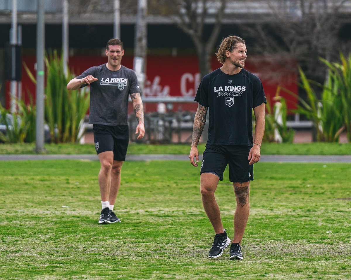 LAKings's tweet photo. First workout Down Under ☑️

📍 Rod Laver Arena https://t.co/8m4OSXZlQJ