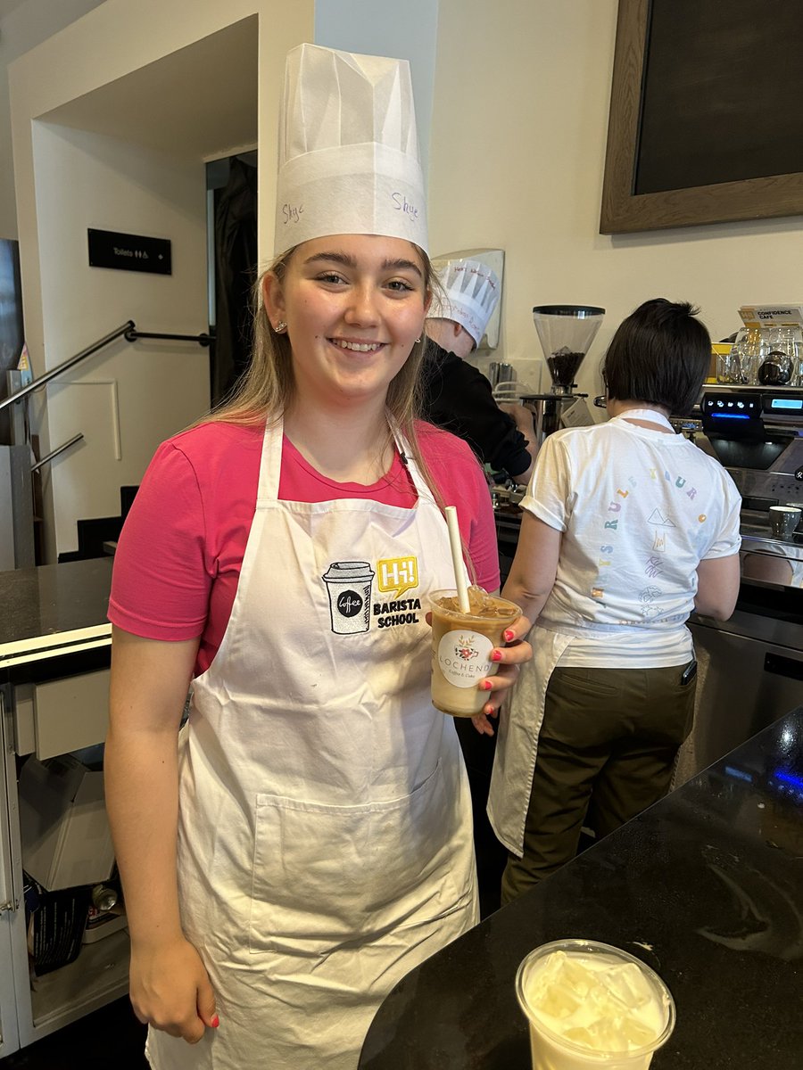 What a day with <a href="/LochendHigh/">Lochend Community High School</a>! Our fun day was exactly that as we decorated cupcakes, shook mocktails and prepared delicious coffee - the students were all fantastic! Well done everyone, <a href="/Hub_Internation/">Hi!</a> loved hosting you 🍹🧁☕️ #hospitality #funday #teambuilding