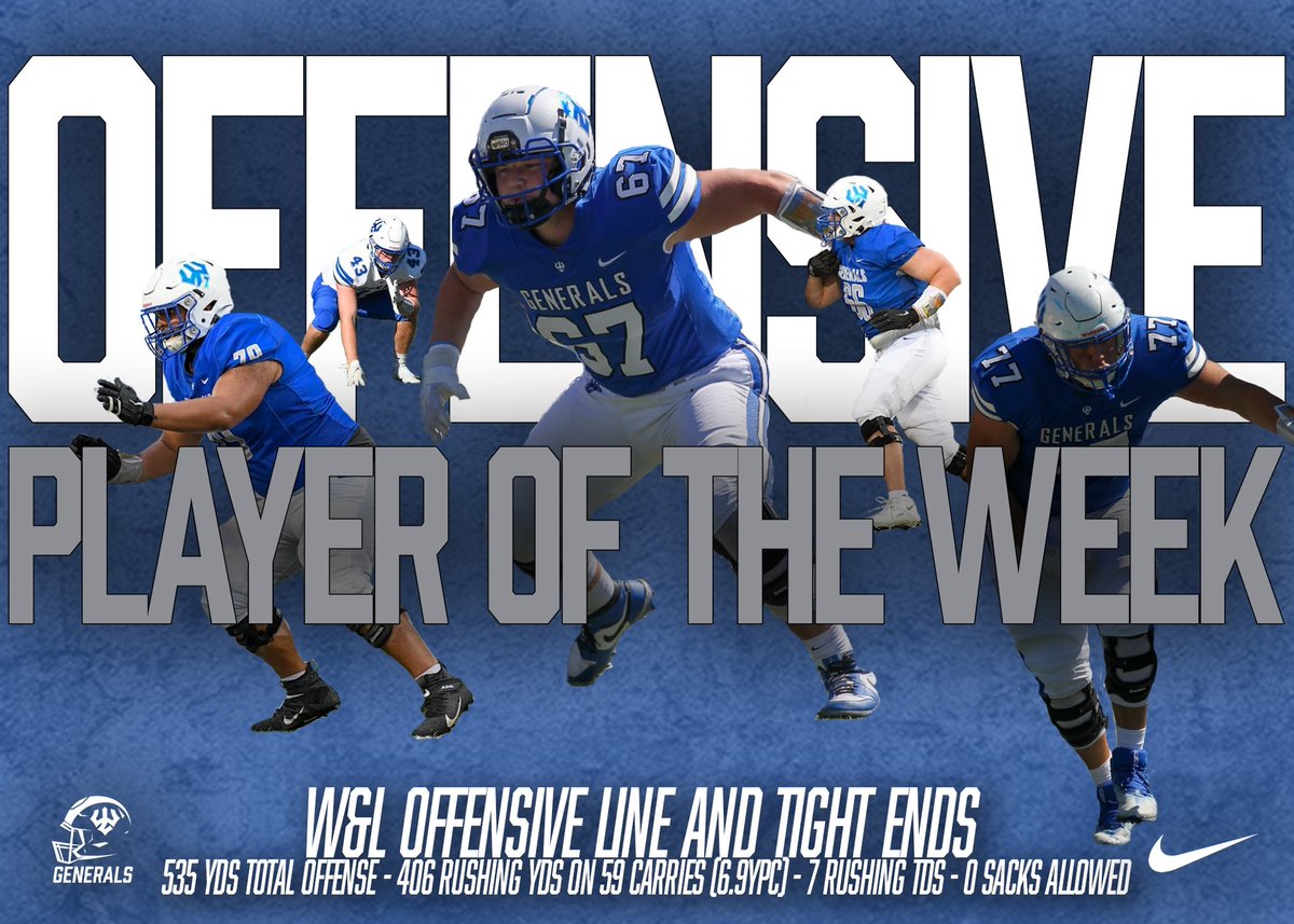 Generals_Fball's tweet photo. Congratulations to our Players of the Week!

#ALLINALLTHETIME https://t.co/UnpXspb6PD