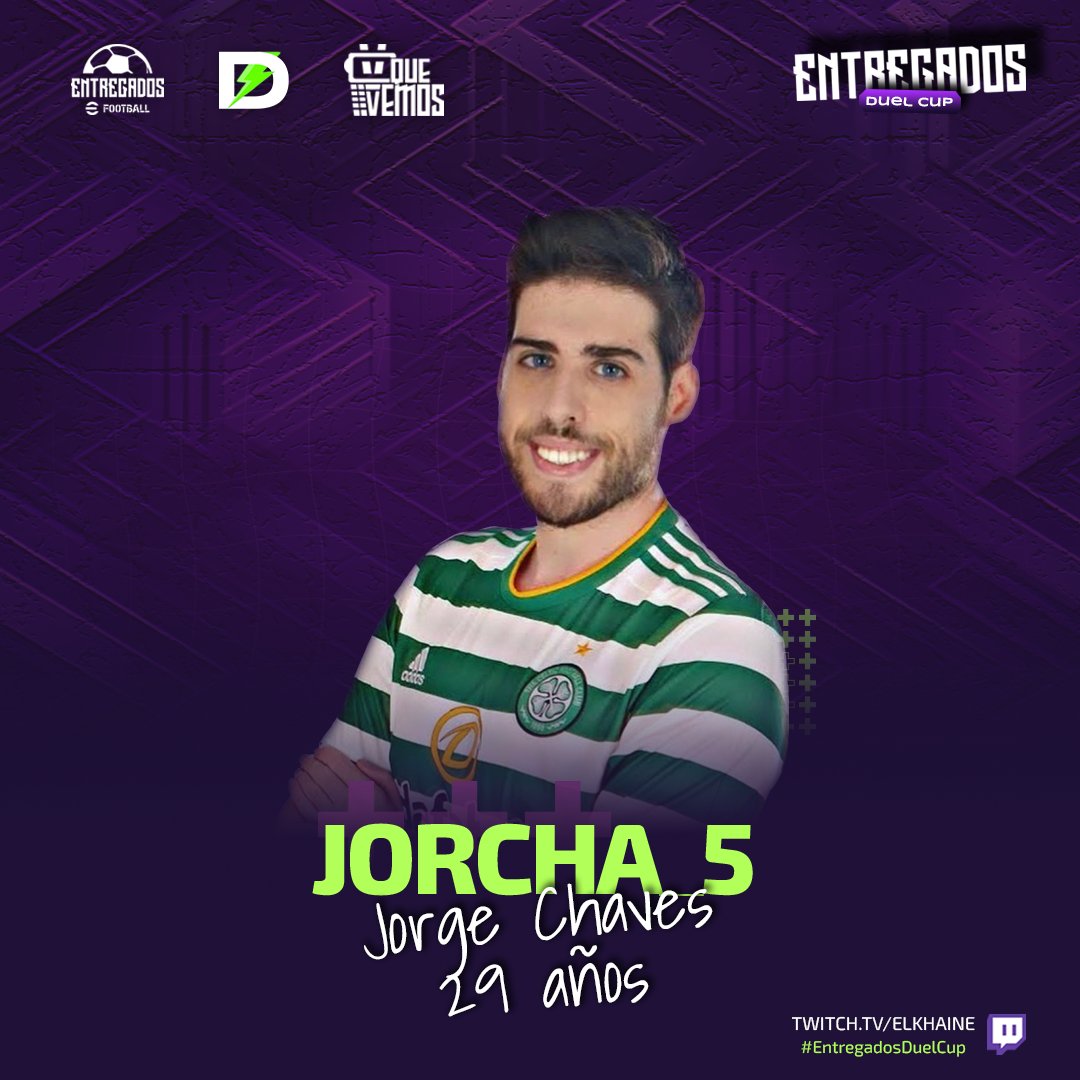 DuelPlus's tweet photo. ¡Prepárense para @jorcha5_! 🏆
Talentoso jugador, campeón del #PSPlusChallenge en la @MadGamesWeek 2018 y #ChampionLVP en PES 2019. Además, ha sido parte del equipo CELTIC en PES 2020 y PES 2021, con premios como MVP y Best Goal.
¡No te lo pierdas en la #EntregadosDuelCup! https://t.co/Mr9kqpYCWJ