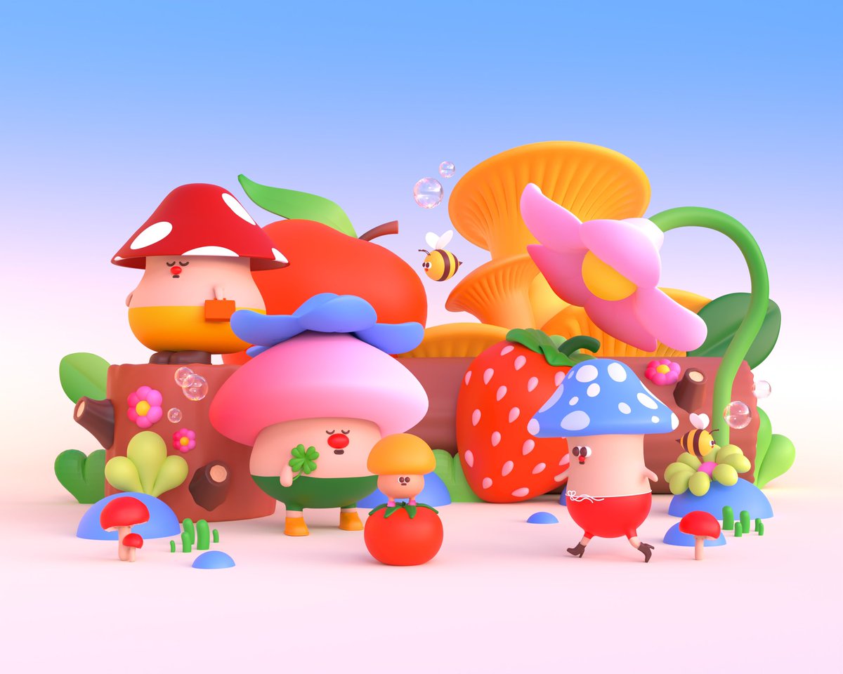 Mushroom city 🍄