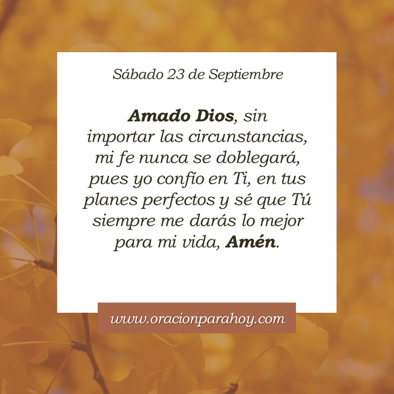 OracionParaHoy's tweet photo. Oración para hoy 23 de septiembre: https://t.co/ltGC1A7Wph