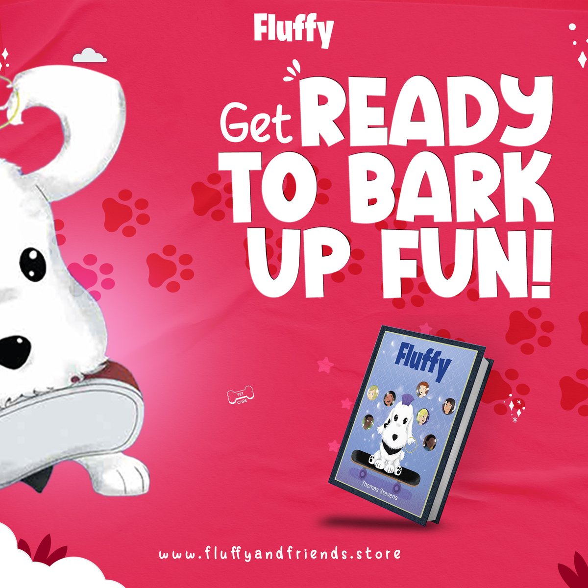 Furry eyes, boundless horizons! Adventure is just a leash away.

Sniff out the excitement now!
amzn.com/1662454406/

#Fluffy #ThomasStevens #FluffyAndFriends #stopracism #endracism #noracism #friendship #friendshipgoals #friendships #friendshipday #dog #dogs #dogstagram #books