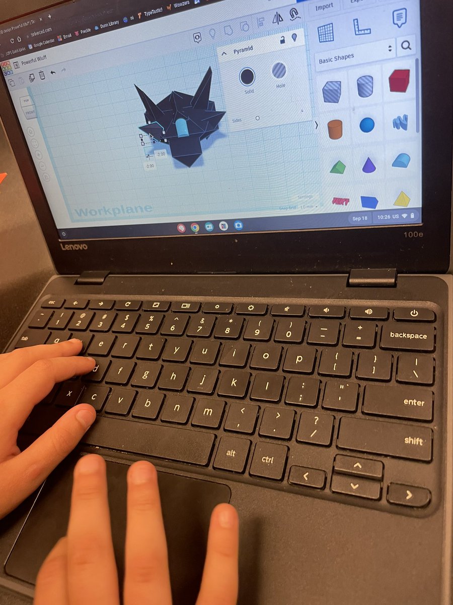 teggedunn's tweet image. Part 2 of the futuristic car assignment, #create #3Drenderings using @tinkercad They are doing such a good job with these! 🚗🐬@DunnPrincipal #engineers #designprocess #dunnsteamlab
