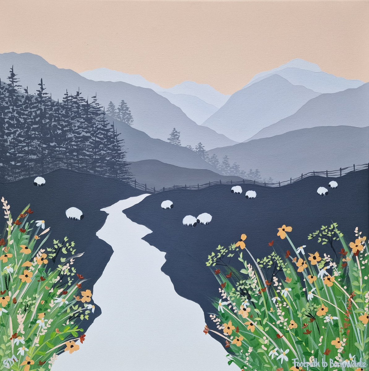 sammartinart's tweet photo. A few pastels on the easel last week. Managed to finish them both today. Happy Monday folks 🌺
'Footpath to Borrowdale' 20x20"
'Place Fell &amp; Brother's Water' 20x20"
#lakedistrict #art #paintings #borrowdale #kirkstone #placefell #brotherswater #cumbria 
https://t.co/h6GMgC9oo3 https://t.co/gQ1D2ka4qk
