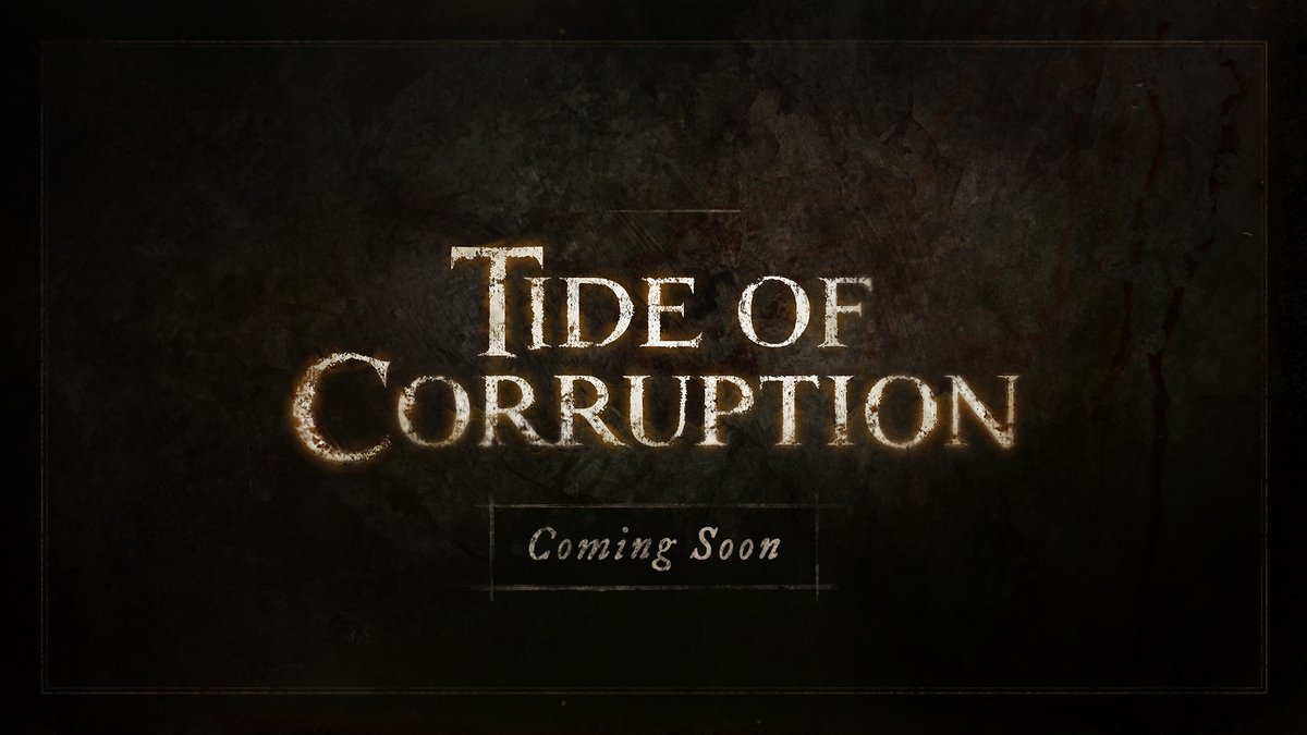 The bayou's Corruption deepens. A new event looms on the horizon—Tide of Corruption is coming soon.

Stay vigilant for forthcoming details. 🌊🌑