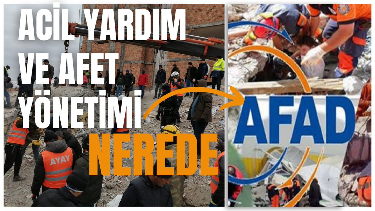 AFAD yayınlanan son iki ilanda da 
lisans eğitimi alan
Acil Yardım ve Afet Yönetimi mezunlarına yer vermemiştir!

AFAD bünyesinde alanın da eğitimli,donanımlı, gerekli stajlarını yapmış olan gençler neden yer almıyor?
<a href="/AliYerlikaya/">Ali Yerlikaya</a>
<a href="/munirkaraloglu/">Münir Karaloğlu</a>
<a href="/ergunyolcu/">Prof.Dr.Ergün Yolcu</a>
@m_fatih_cicekli