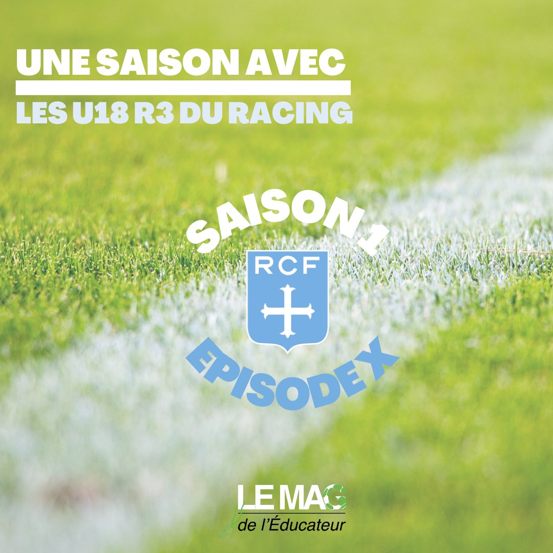 [NOUVEAUTÉ]

🗞️Nouveau dans le Mag de l'Éducateur, nous allons suivre durant toute une saison les récits de 2 équipes amateurs.

De la préparation aux résultats, nous suivrons cette saison les U18 R3 du <a href="/racing_cff/">Racing Club de France Football</a>.

Épisode X - "Présentation"
urlz.fr/nDTp

✍️ <a href="/TonyM_6/">Tony Montiel</a>