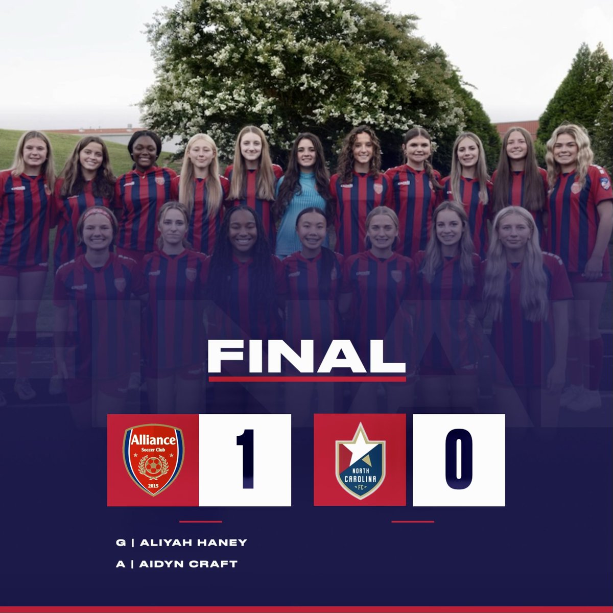 Alliance SC U19G Elite NL Club (GA) tweet media
