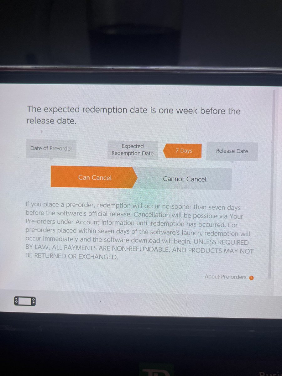 HeyItsMaher's tweet photo. I am absolutely impressed with this graphic from the @NintendoAmerica checkout process. Good job to the designer https://t.co/vQvBnWEnCL