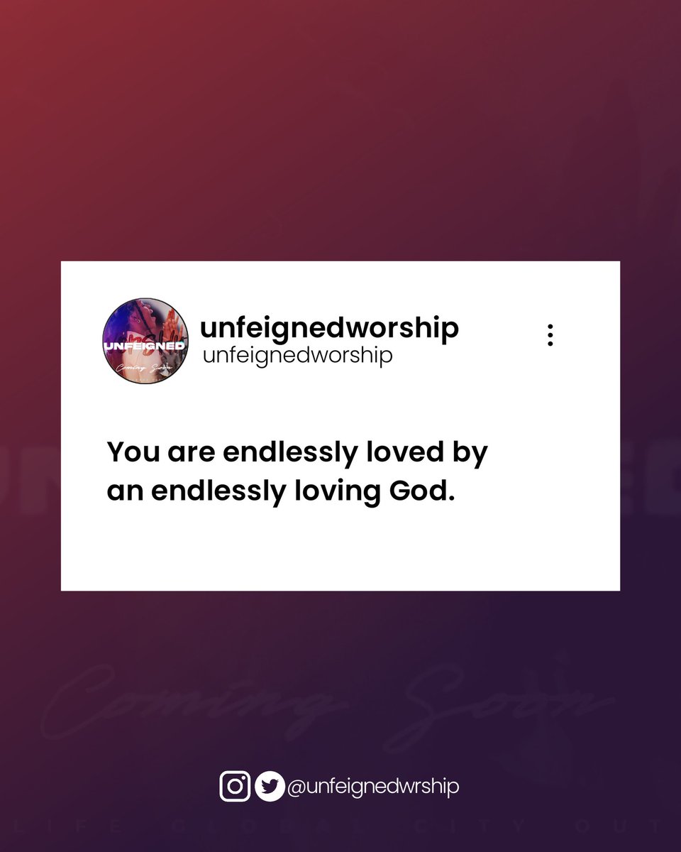 unfeignedwrship's tweet photo. "Dearest Father,
Closest Friend,
Most beautiful"

Do you know the song?

What's your favourite verse? Share with us in the comments.

#unfeignediscoming
#unfeignedworship
#unfeigned2023
#unfeignedworshipexperience  #ideallifecity #praisedancer #praiseyah #praiseandworship https://t.co/8cNCQkZlXW