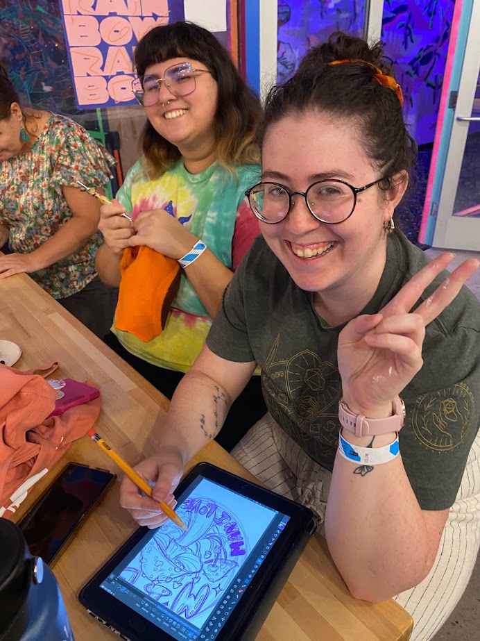 Next Monday is #CommunityandCrafts at <a href="/MeowWolf/">Meow Wolf</a>'s Rainbow Rainbow Room, and we're inviting all our creative community to join us for this free creative gathering for local emerging artists and makers. RSVP at eventbrite.com/e/community-cr…