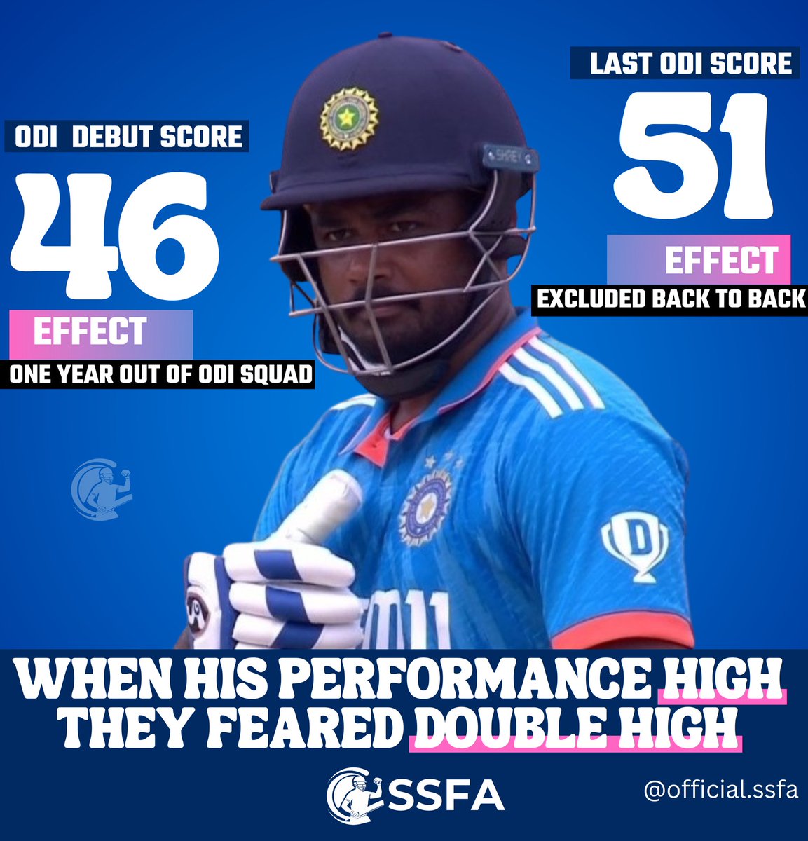 SSFKofficial's tweet photo. Performance not a criteria when It comes to Samson
#sanjusamson https://t.co/QUO0gSBiub