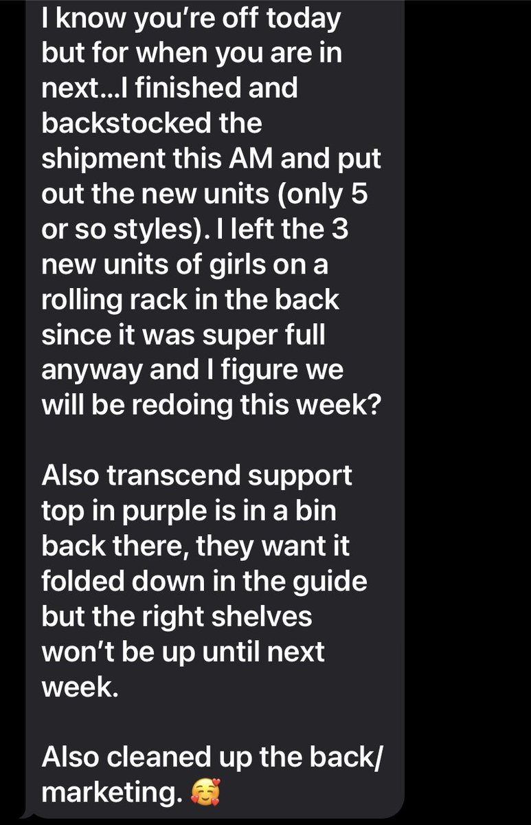 MrsRotnjetski's tweet photo. I might actually be doing something right as the #Worstmanagerever 🥲🥰 https://t.co/02YEotUmTm
