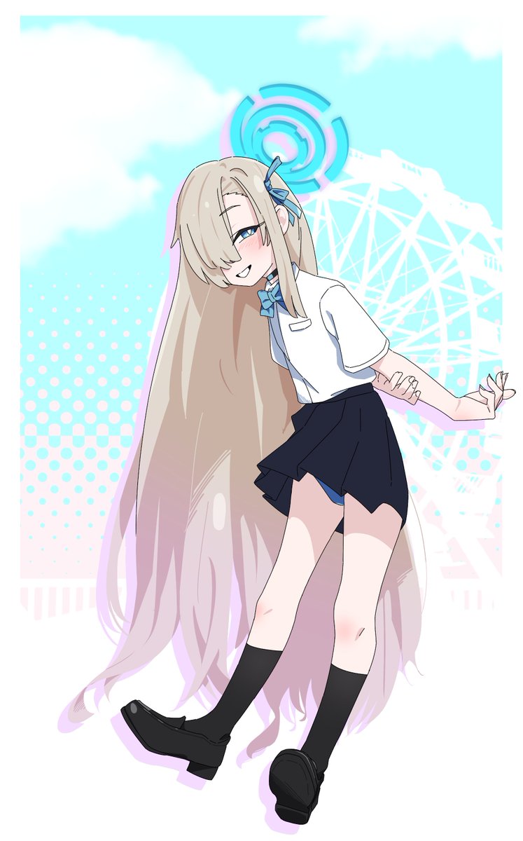 alzbern's tweet photo. #ブルアカ  #BlueArchive https://t.co/Qc8tBWyFGg