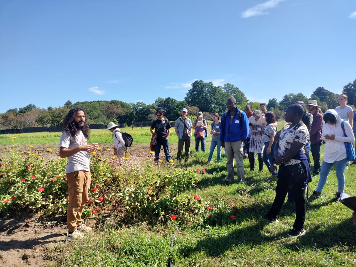 Agroecology_UVM's tweet photo. Forum Fun is now in full swing!!! All of our ~50 collaborators from Latin America, Africa, Europe and North America are finally here in Burlington to spend a week with the UVM and Vermont community connecting, learning, and growing together! #SeedingTransformation #Agroecology https://t.co/voZteCknST