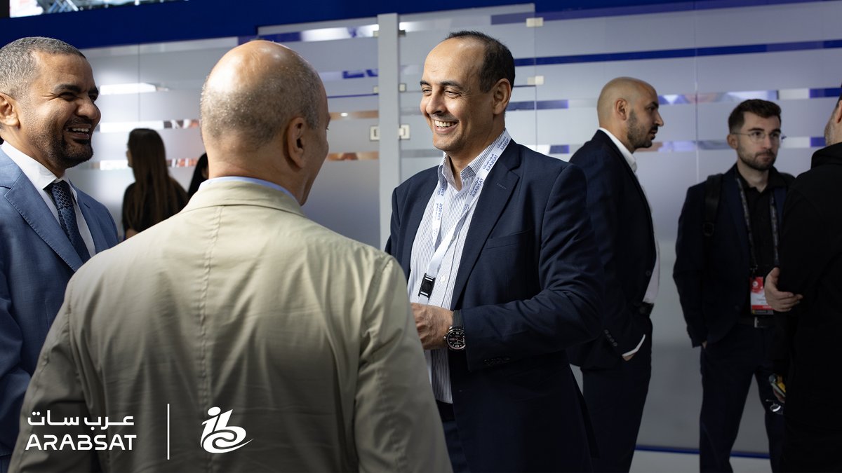 Arabsat's tweet image. Arabsat looks back and celebrates 3 days of empowering engagement with satellite industry changemakers at IBC 2023! 🛰️
Empowered solutions ✅
Empowered collaboration🤝 
Empowered networking 🛜
#IBC2023 #Satellite #Conference