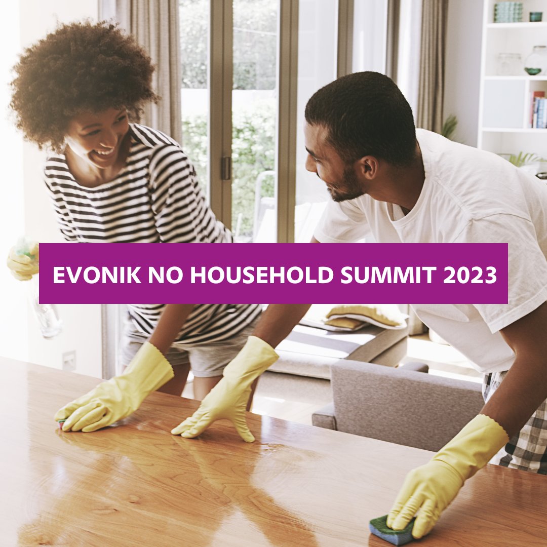 Participe no HOUSEHOLD SUMMIT 2023 nos dias 20 e 21 de setembro em São Paulo e assista à nossa palestra ministrada pela Amanda Melo, Analista de Inovação Aplicada de Cleaning Solutions, sobre "Limpeza Sustentável”. Saiba mais: householdsummit.com  ​
#Evonik #CareSolutions