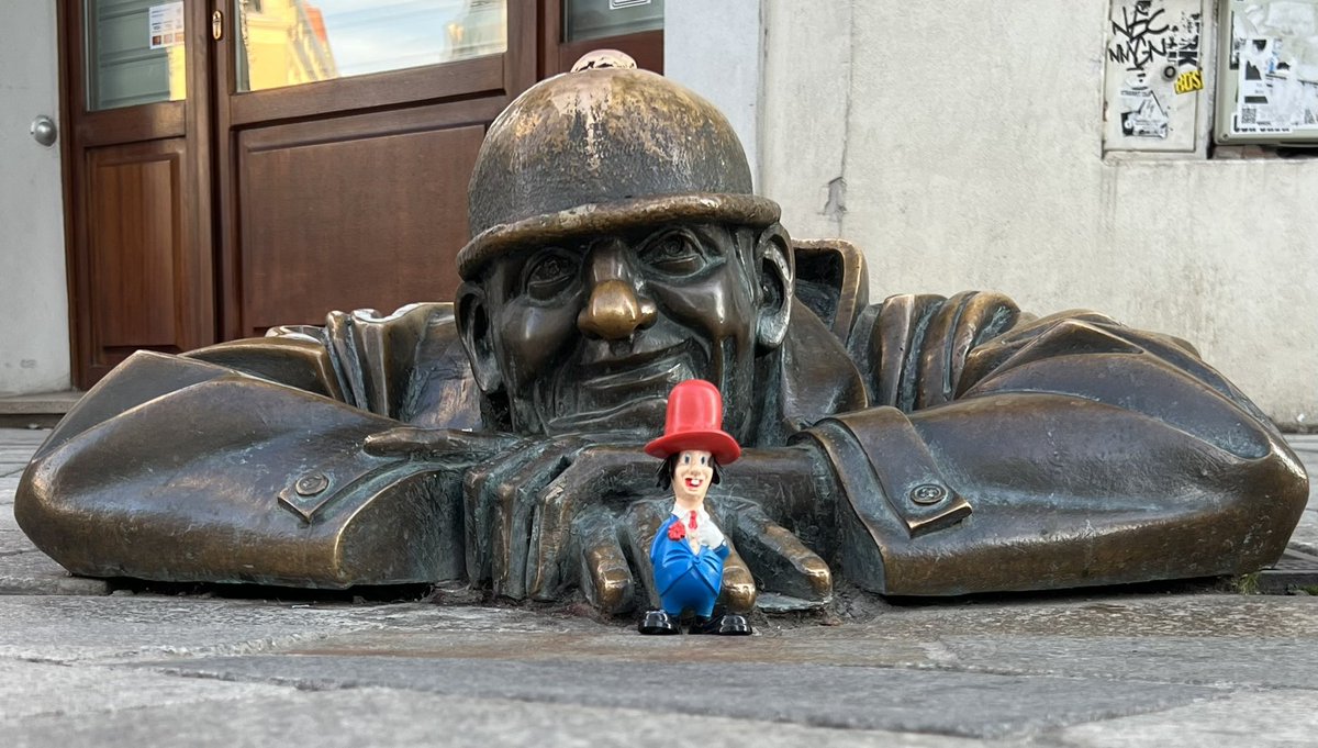 Any decent tips for things to do/eat in Bratislava? Already met this guy.