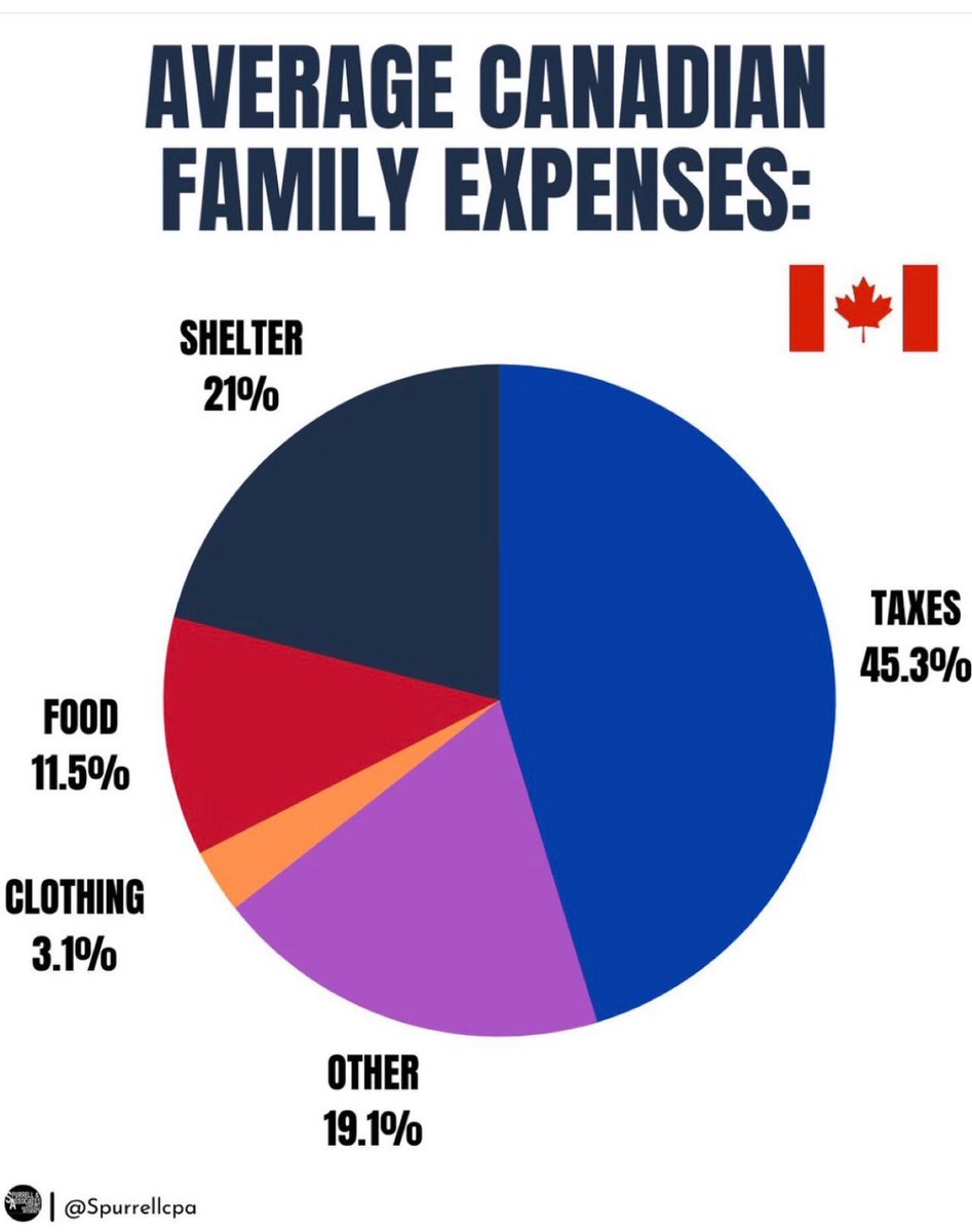 GordonLyon14's tweet photo. If the liberals and Jagmeet are so concerned about expenses Canadian families face, why don’t they start by reducing the #1 expense? https://t.co/wSwWez31zN