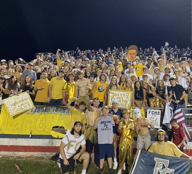 This week’s game against Shelbyville needs to be the biggest yet! It is our annual Touchdowns Against Cancer Game! The theme is ⭐️GOLD ⭐️(if you don’t have gold wear yellow),so show up with as much gold on as possible!

‼️At home at 7:00‼️

❗️Tailgate starting at 5:30❗️