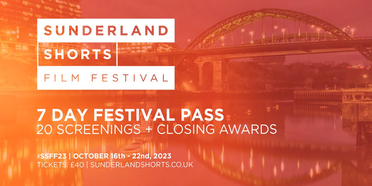 This year Sunderland Shorts is shaping up to be our biggest Celebration of Cinema yet with 7 days of screenings &amp; the most films we've ever shared 🍿

Want to see them all? Be quick as we have a small number of discounted Festival passes available Now!

🎟️ eventbrite.com/e/sunderland-s…