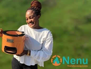Sunrise_Kat's tweet image. “I'm no longer buying expensive gas to fill my gas cylinder every two weeks. I buy gas every 2 or 3 months now due to #Nenu’s #cookstove, &amp;amp; this helped me save more money.” -customer in #Nigeria @60_decibels #insights supported by @cleancooking #SDG7 #CleanCooking 
(Photo: Nenu)
