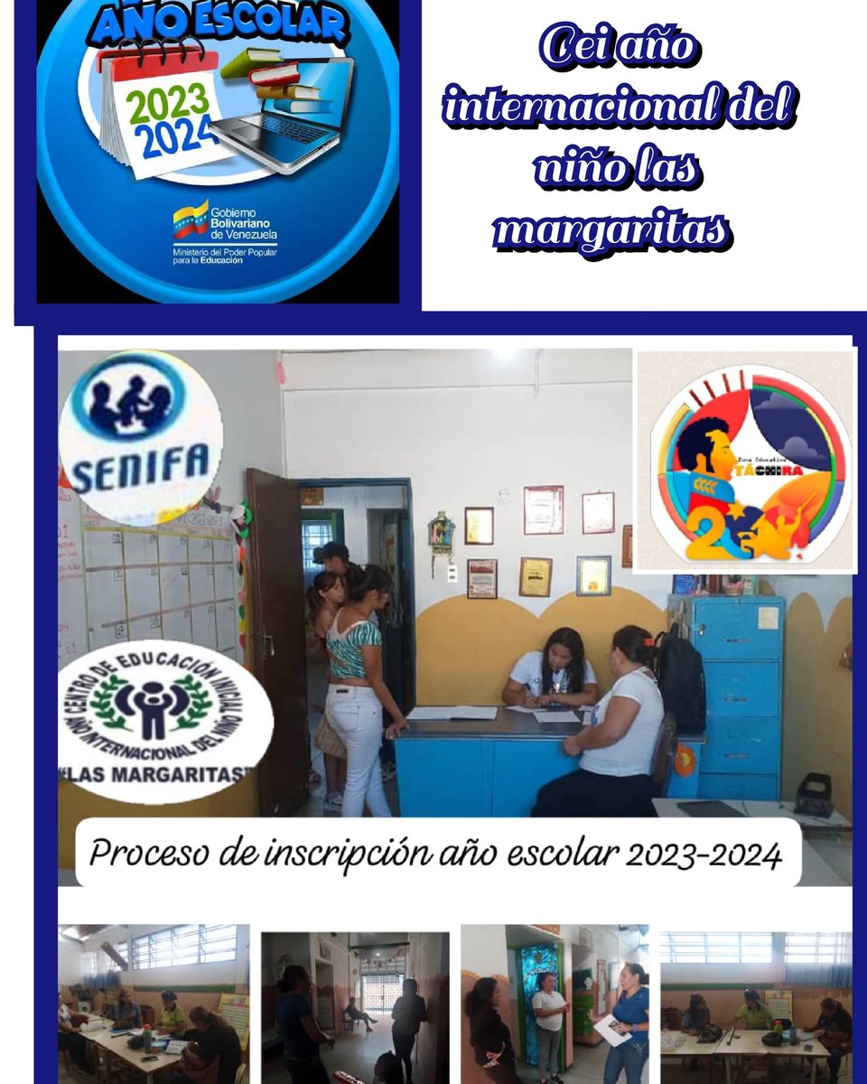 asi damos inicio al Proceso de inscripción del nuevo año escolar 2023-2024  con mucha alegra  recibimos  a nustros representantes  en las instalaciones de la institución <a href="/cdcetachira/">CDCE Táchira</a> <a href="/berzabethg1/">Berzabethgandicaoficial</a> <a href="/_laavanzadora/">Yelitze Santaella</a> @mppeducacion