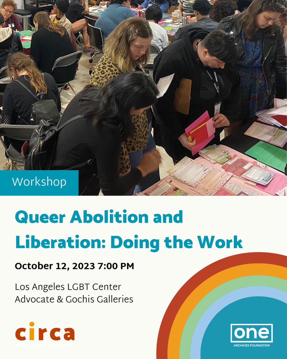 We are excited to announce our next event October 12 7-9PM! Hear us talk about queer abolition, what we get up to and come dip your toes in prisoner support work! Write a birthday card, read/process some mail, or respond to someone's letter. Link to FREE tickets in bio!