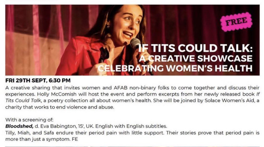 Very pleased to announce that our doc Bloodshed will be screened as part of this incredible event <a href="/FragmentsFest/">Fragments Festival</a> <a href="/GenesisCinema/">Genesis Cinema</a> ❤️ get ya tickets, it’s free!!