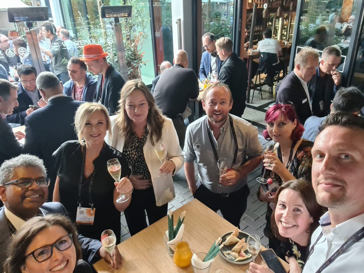 iDirect's tweet image. That's a wrap on #IBC2023!✅
From showcasing our award=winning technology, to demos & reconnecting with our partner and customers, thank you to all who joined us at @IBCShow🥂
Check out our photos 👇 highlighting our favorite moments. See you next year! 👋
#IBCShow