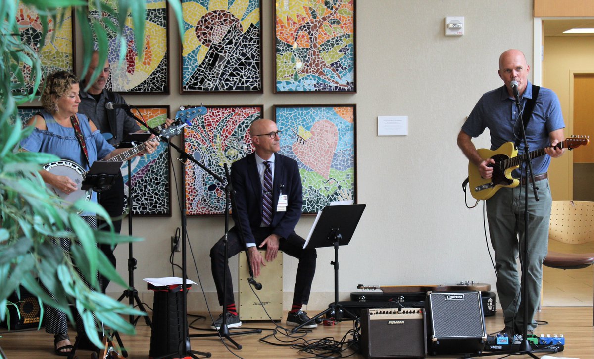 David Aronoff, the chair of the Department of Medicine, is a self-taught drummer and firmly believes that fueling the creative and analytical sides of the brain “sharpens our ability to listen and observe, to take in information." bit.ly/3PIeEfi