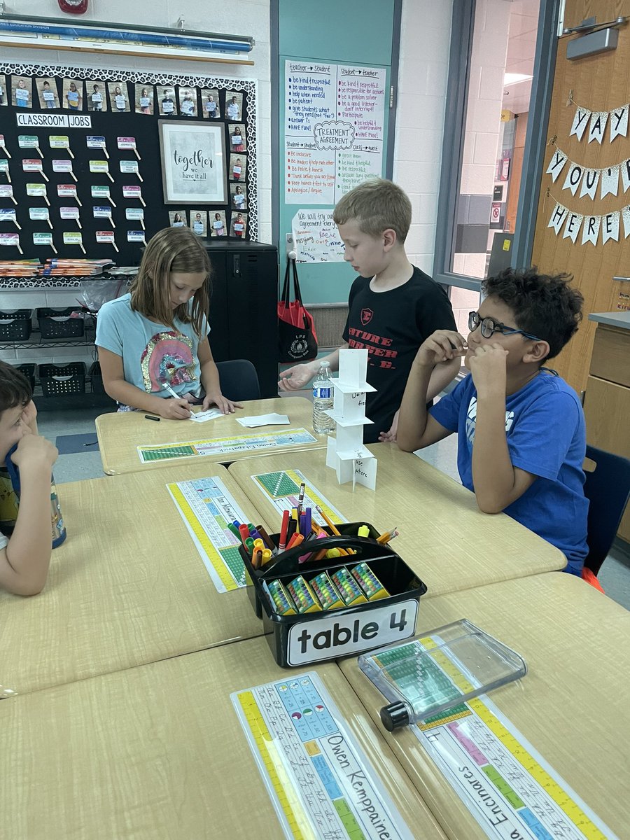 Today we talked about teamwork and did a fun STEM challenge! Check it out! #livoniapride