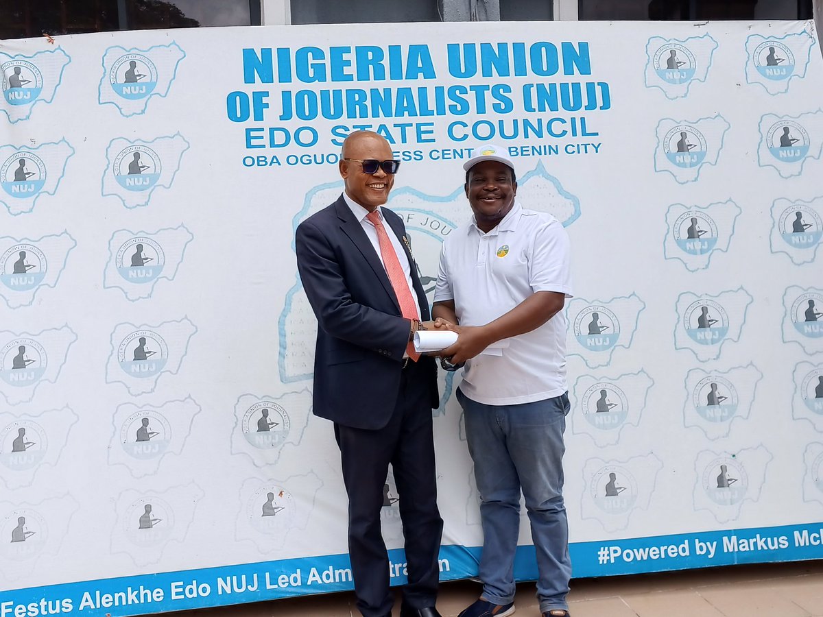 posa4creativity's tweet photo. Advocacy Visit to Nigeria Union of Journalist Edo State Chapter with @WayToHappiness project for Edo State Nigeria https://t.co/UvKXhkJBNG