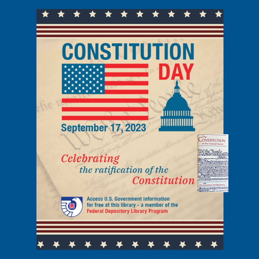 dacuslibrary's tweet image. Get your own Pocket Edition of the Constitution of the United States at Dacus Library!