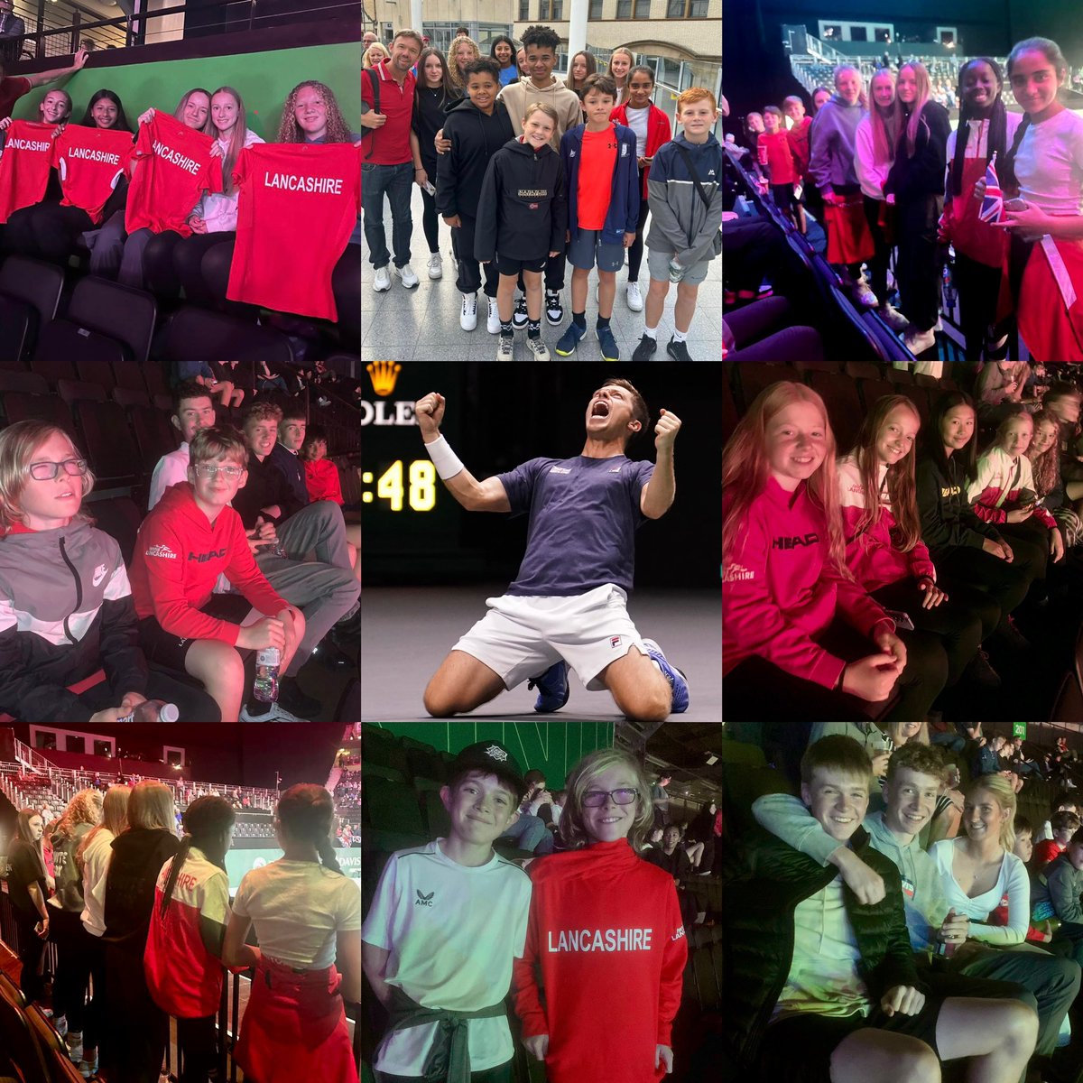 What an amazing week for our players and coaches watching the <a href="/DavisCup/">Davis Cup</a> in Lancashire and cheering on our very own <a href="/NealSkupski/">Neal Skupski</a> as Great Britain qualified for the Finals in Málaga! 🎾🌹🇬🇧