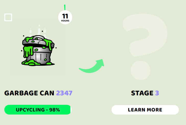 11hrs to go until this can grows some legs <a href="/garbagefriends/">Garbage Friends ♻️</a> <a href="/MotionMarkus/">Markus Magnusson 🤝</a> <a href="/_typicalfriends/">Typical Friends 🌎</a>