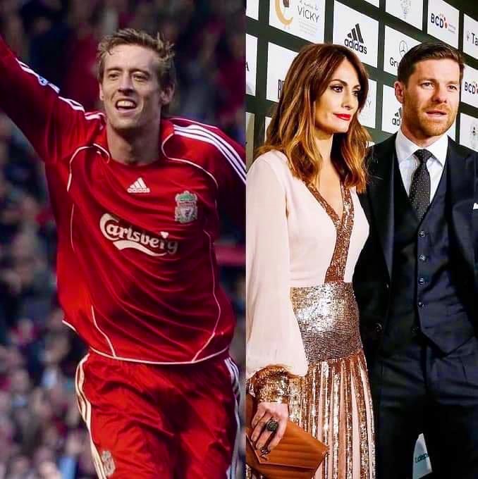 When Peter Crouch arrived at Liverpool in 2005, he spent his first week in a hotel. The striker developed a crush on the hotel receptionist and told his new teammates about her:

“I told the guys in training: 'Honestly, she's beautiful. I think that I have a ticket'. Jamie