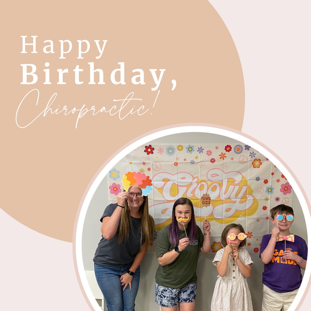 HAPPY BIRTHDAY, CHIROPRACTIC! 🥳 More than ever, we are thankful for the brilliant leaders that paved the way to a natural approach to wellness for the whole family. The breakthroughs that we see daily are a true testament to the body’s ability to self-heal and self-regulate ...