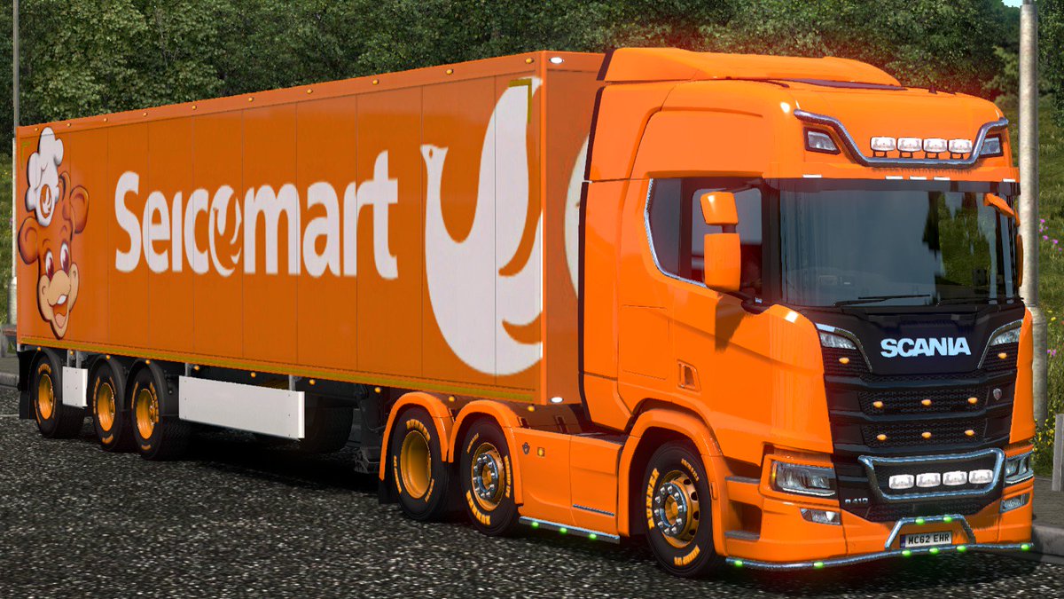 KotachanGame's tweet image. 本日の配送                  
皆さんおはようございます           
皆さんご安全に                                     

#ets2 
#Promods 
#RusMap 
#RusMod 
#ETS2jp