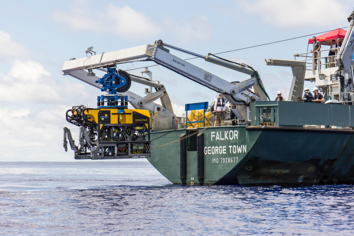 Dr. Katleen Robert and team are on a month-long <a href="/SchmidtOcean/">Schmidt Ocean</a> expedition off the Galapagos Islands mapping &amp; characterizing vertical reefs. These mostly unexplored cold-water coral ecosystems live on cliffs and are crucial for maintaining marine biodiversity.