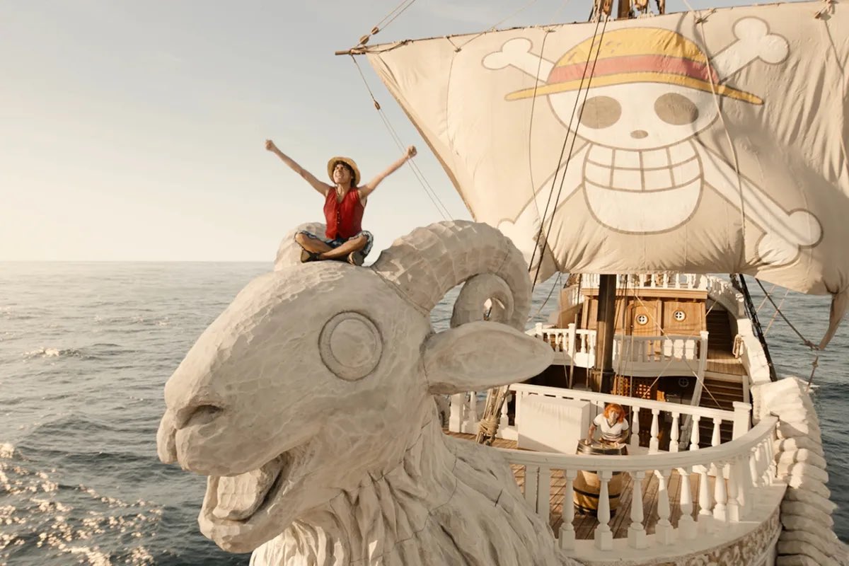 UnfilteredAnime's tweet photo. Where the live action really shines for me was the set design and going forward I can see it continuously being the highlight. The way they were able to bring the panels to life, a lot I’m excited for in these coming seasons

#ONEPIECE #OnePieceLiveAction https://t.co/Grge40ZgX8