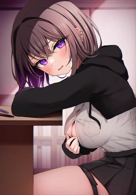 頼めば見せてくれる子 
