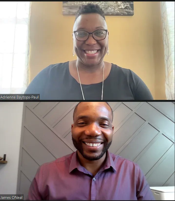 MrJamesONeal's tweet photo. Listen here! When these episodes drop, so will your mouth! When I tell you Adrienne Baytops-Paul schooled us on this episode! I just need y'all to know that what's coming is straight FIRE! Is Math A Racist Subject? Get ready because October is almost here!! #MasteryForAll https://t.co/AQzglK2ndm