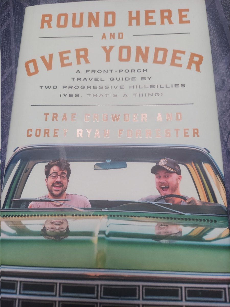 RenerdishPod's tweet photo. Tomorrow night we welcome @traecrowder and @CoreyRForrester to the show to talk about their new book Round Here and Over Yonder https://t.co/SCAYaIRLBA