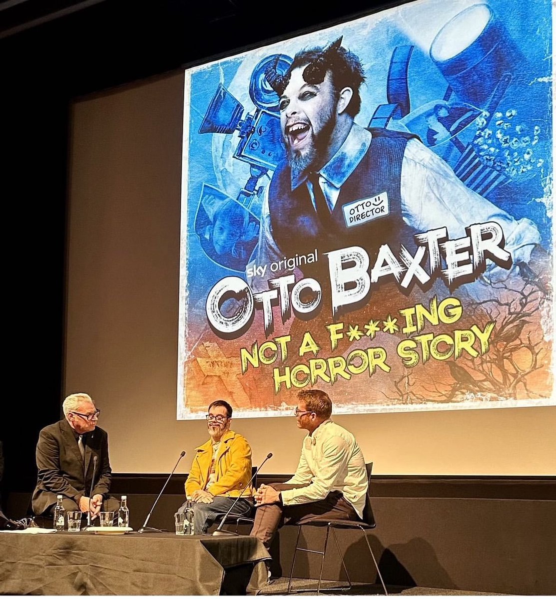 Amazing to be talking @OttoBaxterMovie with @KermodeMovie and @ottobaxter