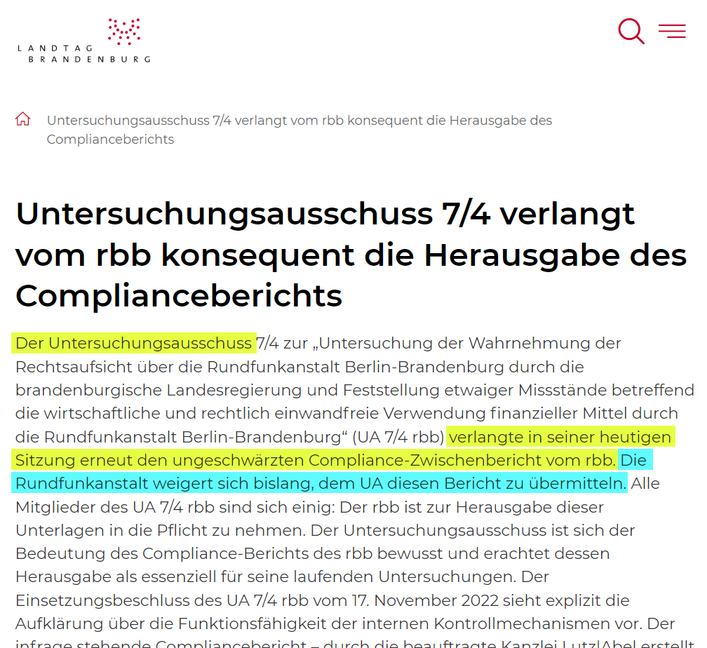 LutzOlaf's tweet image. Größtes aller ÖRR-Mysterien:
Wie geht es, daß 1 ÖRR-Anstalt ("Bollwerk der Demokratie"), selbst dem *Parlament* die Herausgabe von Informationen verweigert?
Alle Macht geht doch vom Volke aus und so. Sogar BND & MAD müssen berichten. Wieso ÖRR nicht?
Ich kapier das nicht.