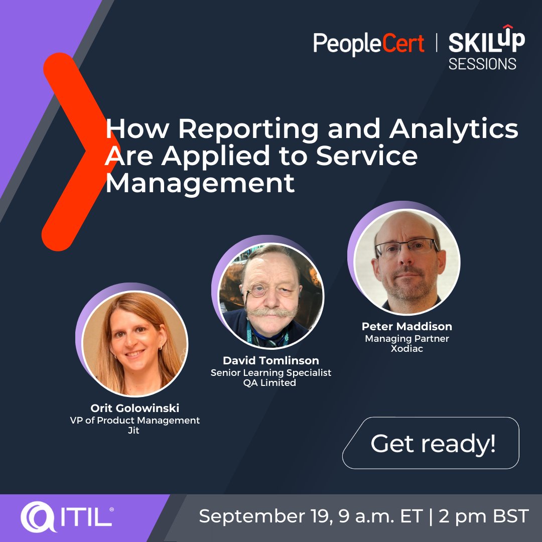 TechstrongLrn's tweet image. Discover how reporting and #analytics are applied to #servicemanagement. Gain insights into data-driven decision-making and optimizing #serviceprocesses. Elevate your service management with data-driven strategies.

Learn more here: bit.ly/3LnXEZn