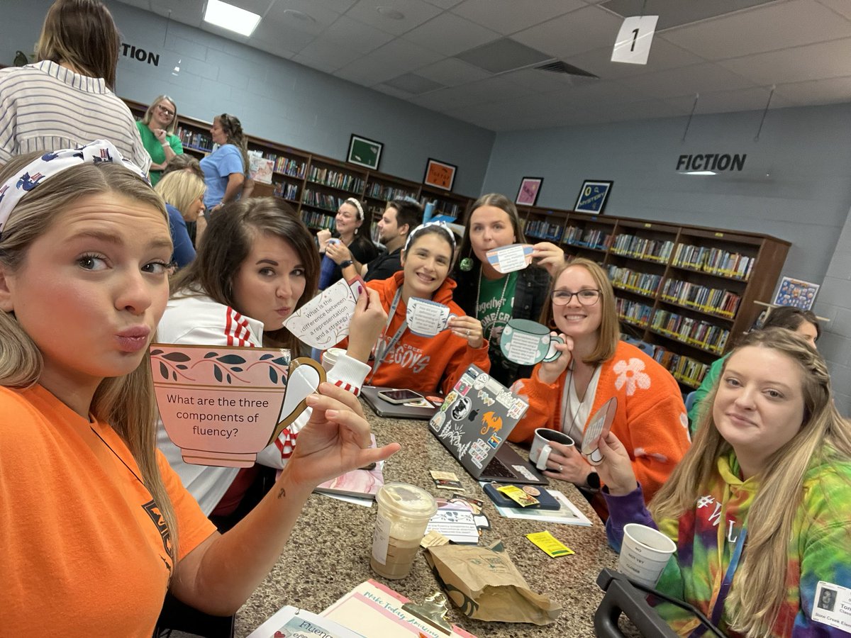 Sipping on some Math Flunecy Tea with <a href="/mrsluekingmath/">Kaci Lueking</a> and <a href="/MrsB_MathCoach/">Mrs.Bergman: Math Instructional Coach</a> this morning! We had so much fun!! #SCEsoars #WeAreWentzville